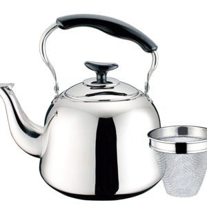 Wholesale Stainless steel kettle with colorized handle metal tea pot water kettle for sale