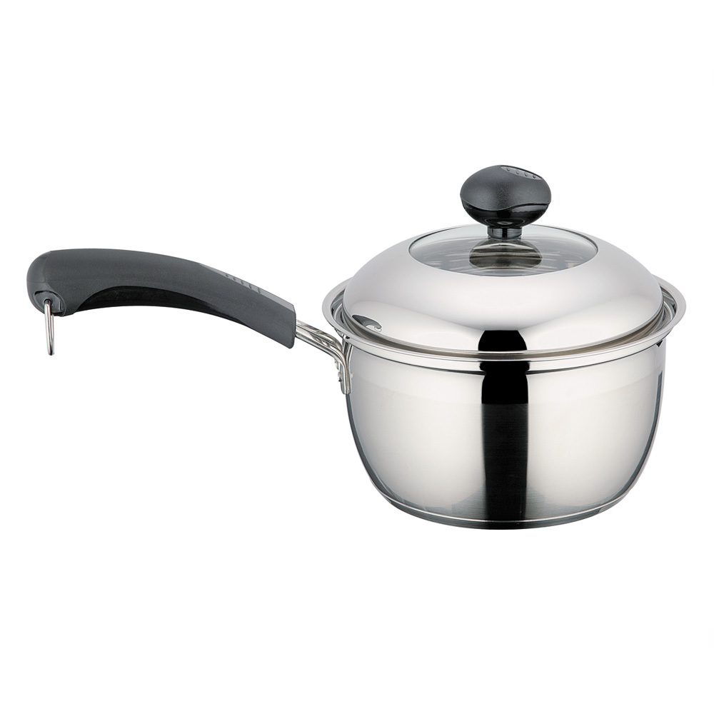 Manufacturer Stainless Steel Mini Prince Saucepan Non-stick Cookware Set Pot Set Soup Cooking Pot