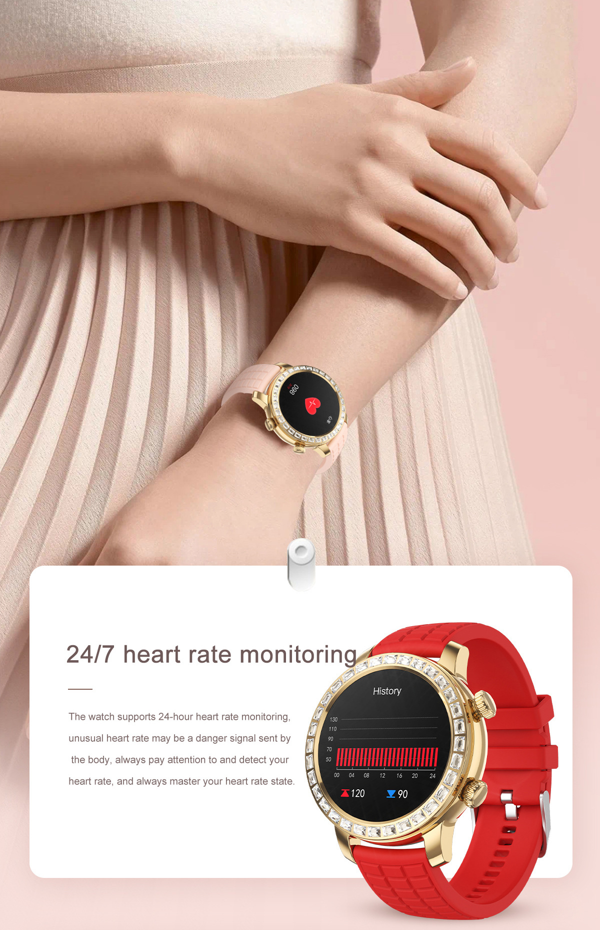 Smart Watch 2023 High Quality Wireless Charger Z95 Mini Reloj HD Full Touch Screen Series 8 Smartwatches