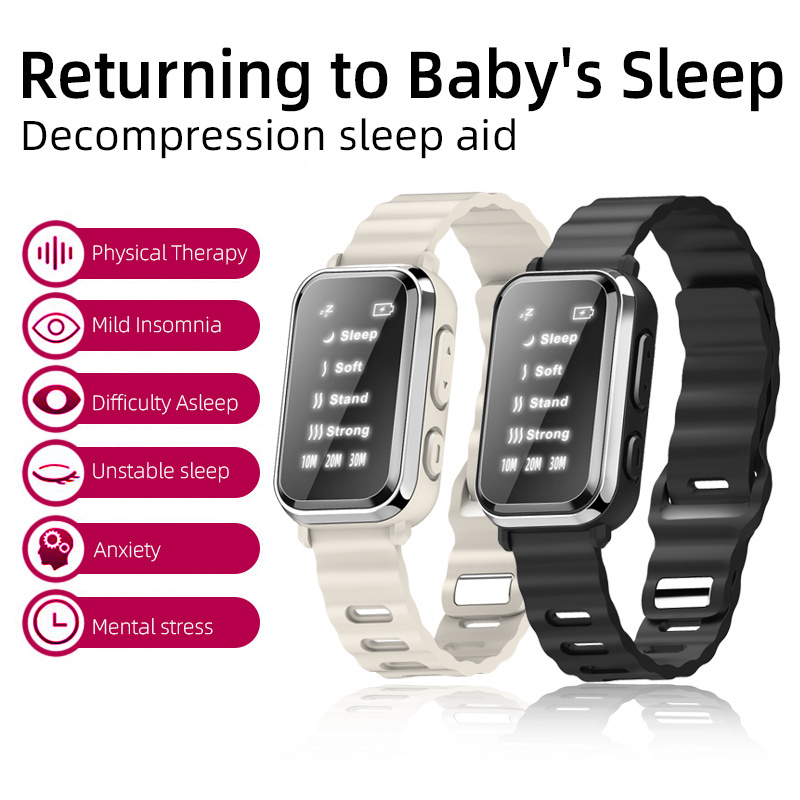 Smart CES Wrist Watch USB Pulse Physical Aid for Sleep Anxiety & Stress Relief Insomnia Improvement Smart Bracelet