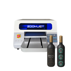 Zoomjet Phone Cover Printing Machine A3 Digital Inkjet Uv Flatbed Printer Uv Printer Cell Phone A3 Led Uv Flatbed Printer