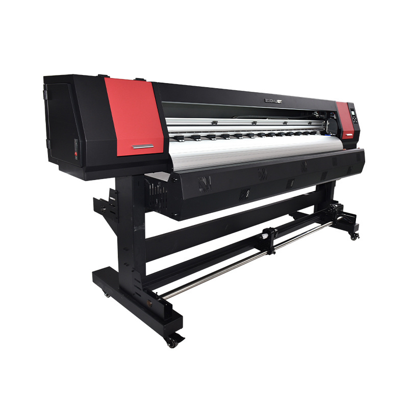 Zoomjet Xp600 Inkjet Printer Large Format Poster Vinyl Eco Solvent Printer Transfer Printing Machine