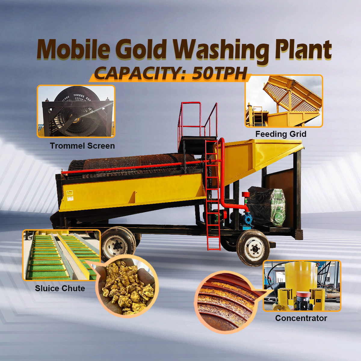 Small Scale Gold Refining Machine/Manganese Ore Wash Mining Equipment/Gold Processing Plant For Sale