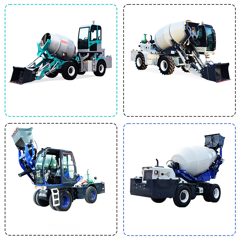 3.5M3 Self Loading Mobile Concrete Mixer Machine Price Self-loading Concrete Mixer Truck for Sale in Dubai