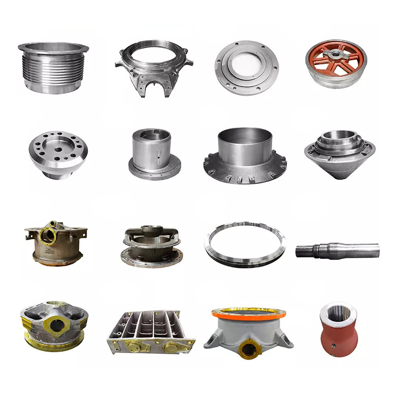 Mining Machine Spare Parts Cone Crusher Accessories High Manganese Steel Wear Parts of the Lining Plate