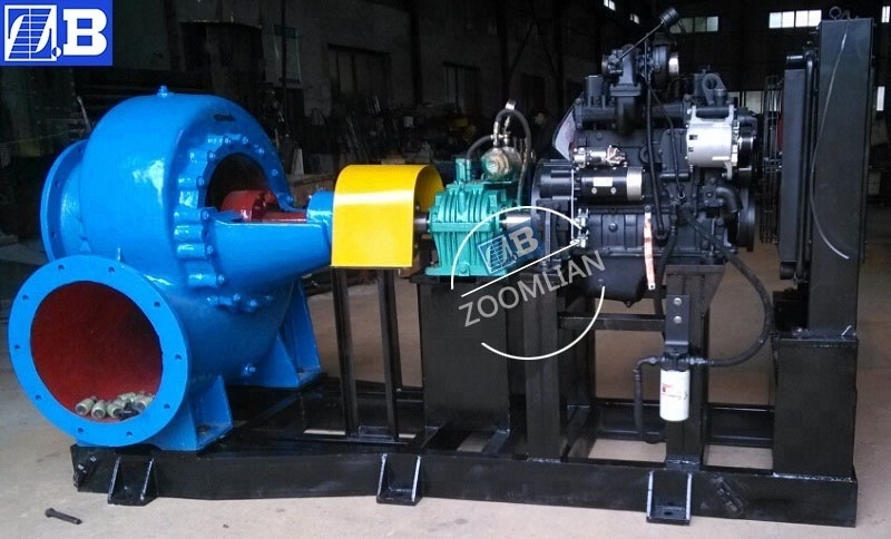 HW diesel engine belt driven centrifugal water pump