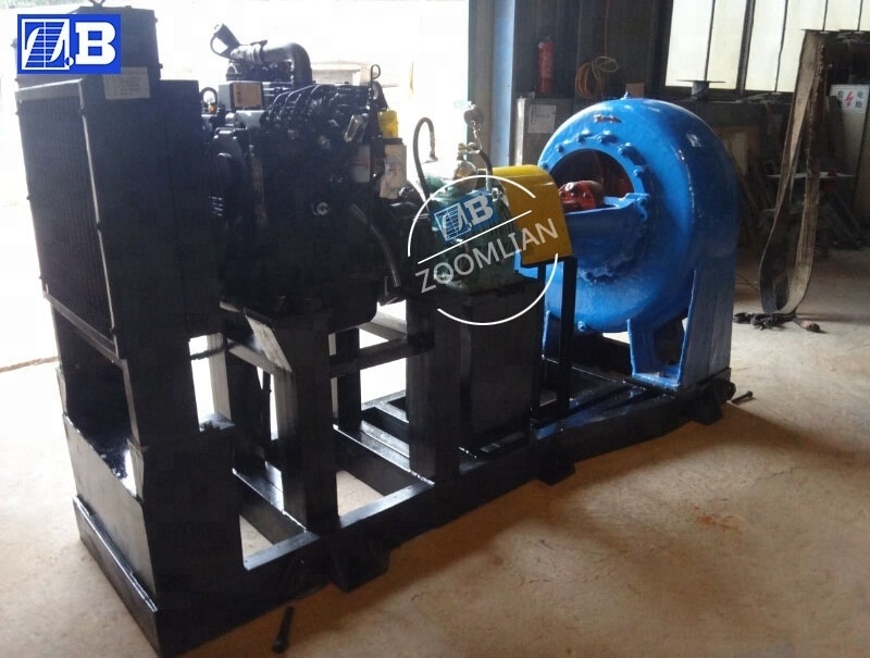 HW diesel engine belt driven centrifugal water pump