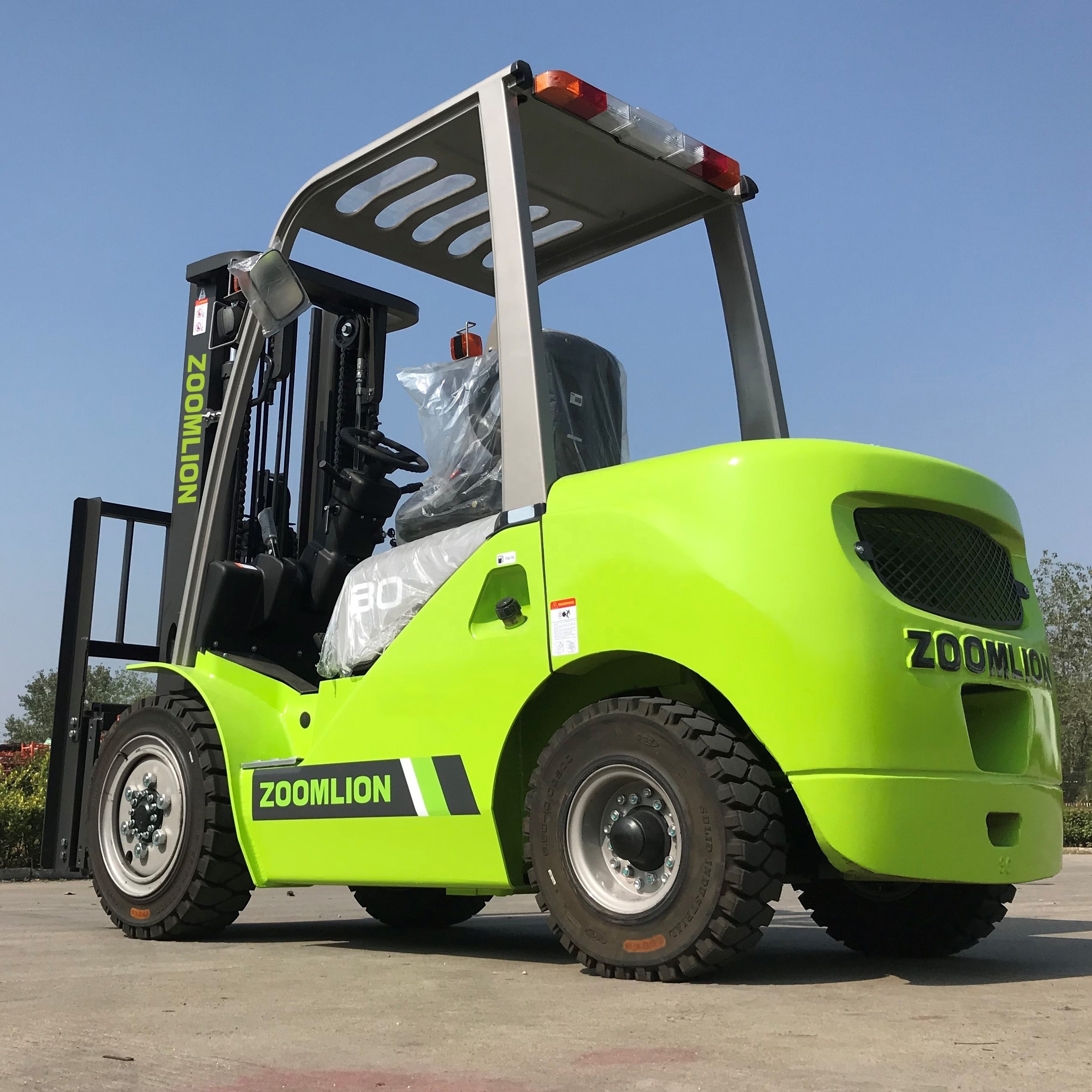 Zoomlion factory diesel forklift 3ton 3.5ton ISUZU engine Container  forklift