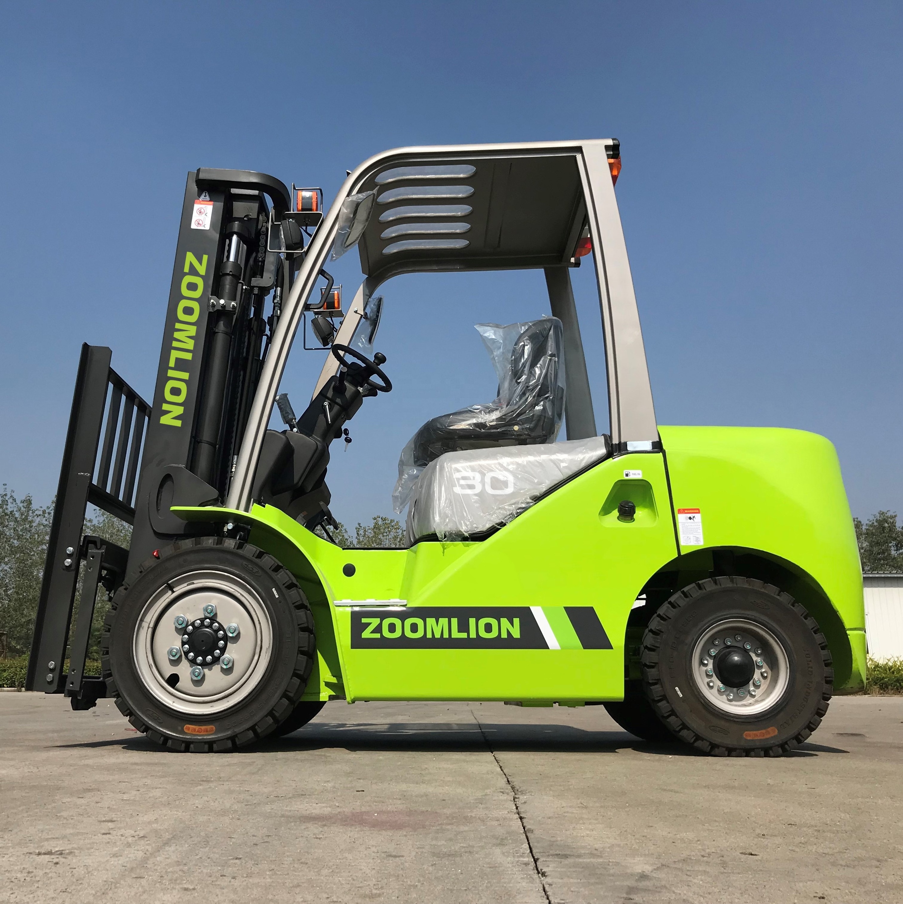 Zoomlion factory diesel forklift 3ton 3.5ton ISUZU engine Container  forklift