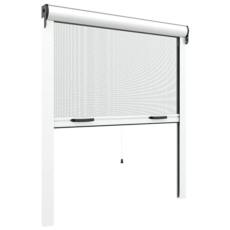 Curtain Retractable Roller Anti Mosquito Casement Window Fiberglass Window Screen