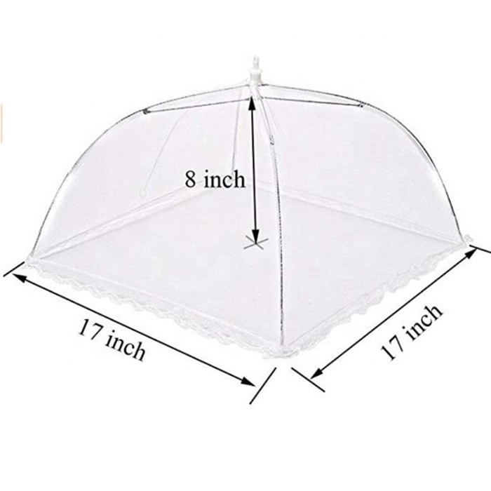 Mosquito net mesh foldable mesh food cover tent umbrella