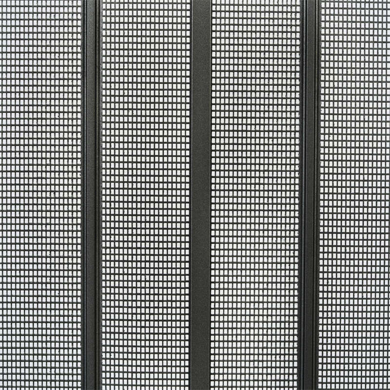 Security Screen Aluminum Profile Security Mesh Retractable Mesh Aluminum Perforated Mesh Folding Screen Sliding Door