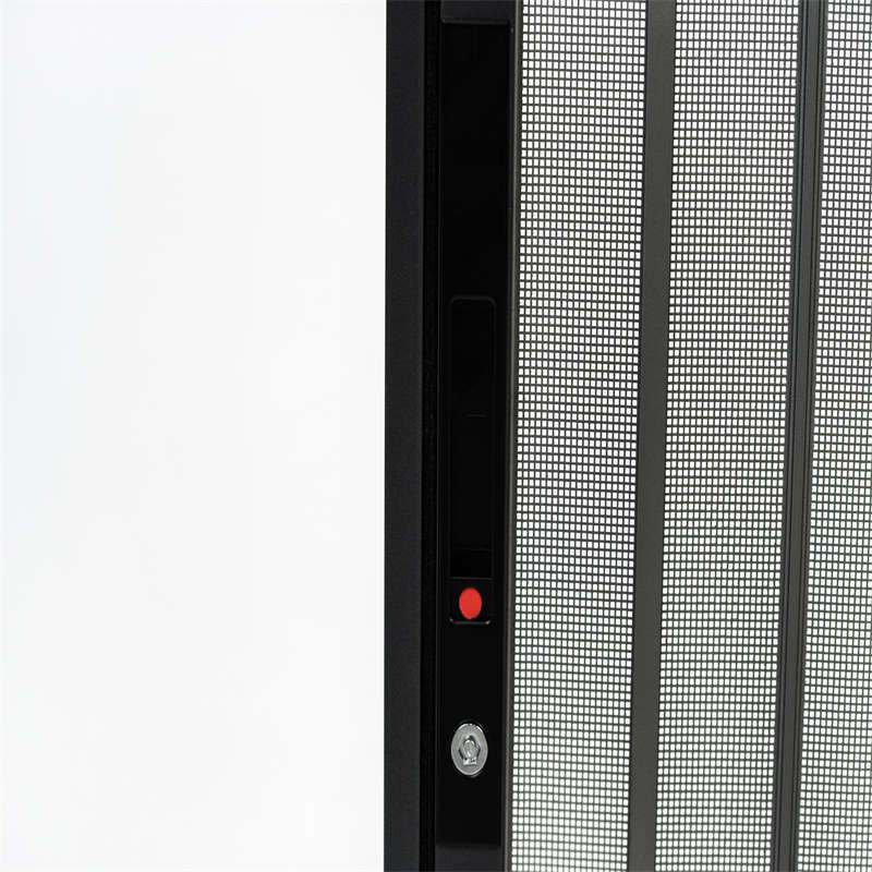 Security Screen Aluminum Profile Security Mesh Retractable Mesh Aluminum Perforated Mesh Folding Screen Sliding Door