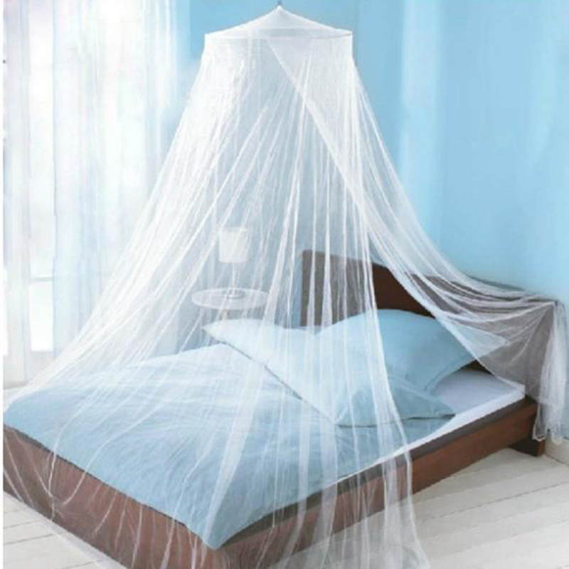 Polyester Circular Conical Round Mosquito Bed Canopy Net