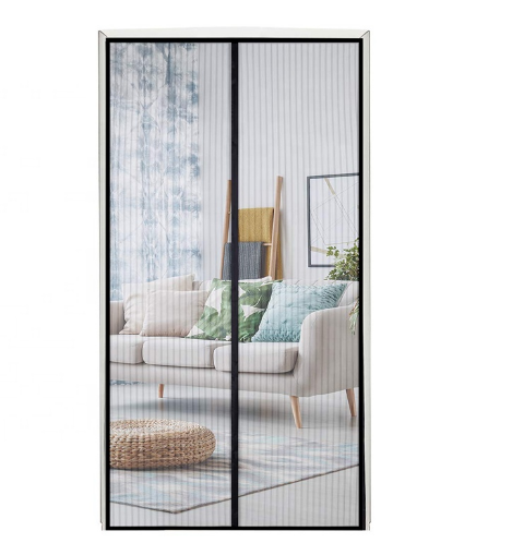 magnetic mesh screen door/door mosquito net/magnetic mosquito net door curtain