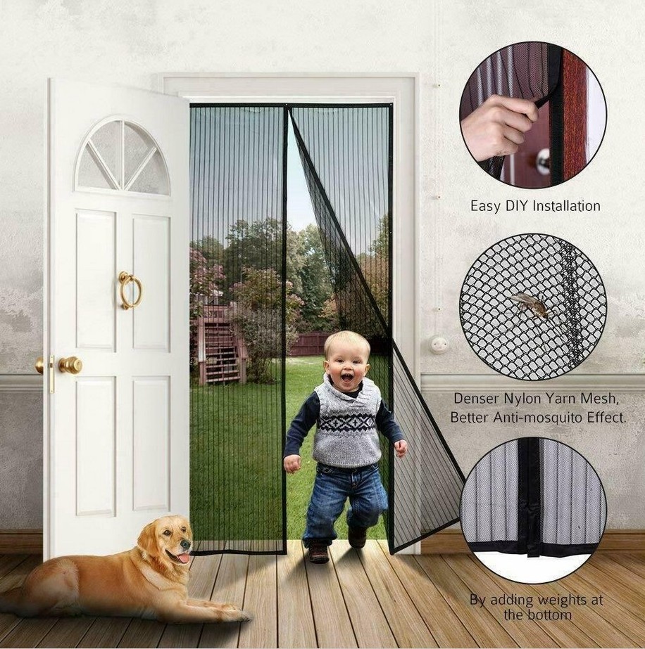 Magnetic Curtain Mesh Antimosquito Insect Screen Mesh