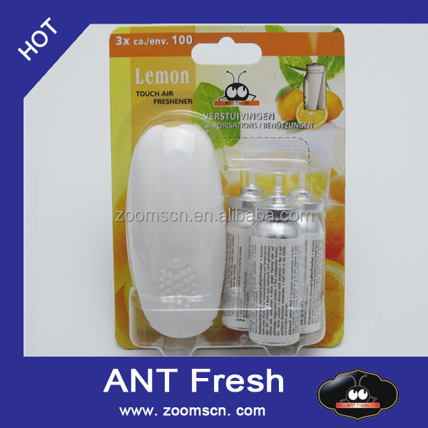 Touch air freshener spray mini - Recarga - aroma citrico limon - Glade - raro! - NUEVO Lemon