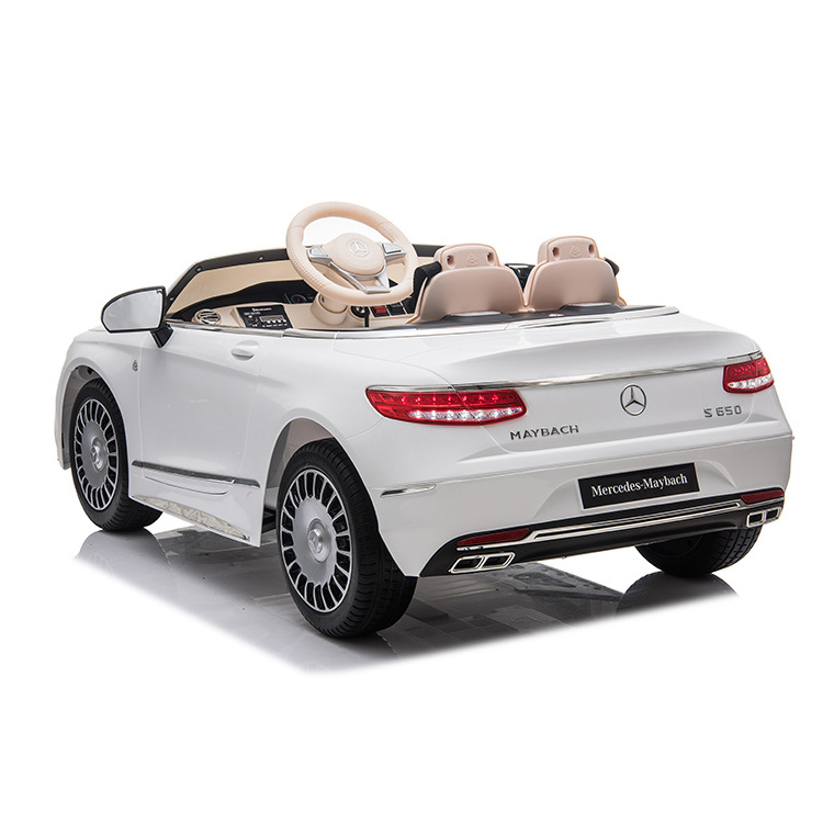 License Benz Maybach S650 Cabriolet Toy 8 Years Powered Wheels For Kids Cars Baby Car Ride On Car Boys and Girls