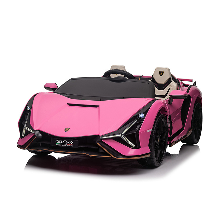 Licensed Lamborghini Four Wheel Drive Remote Control Electric Car Oversized And Two Baby Ride On Toys Car