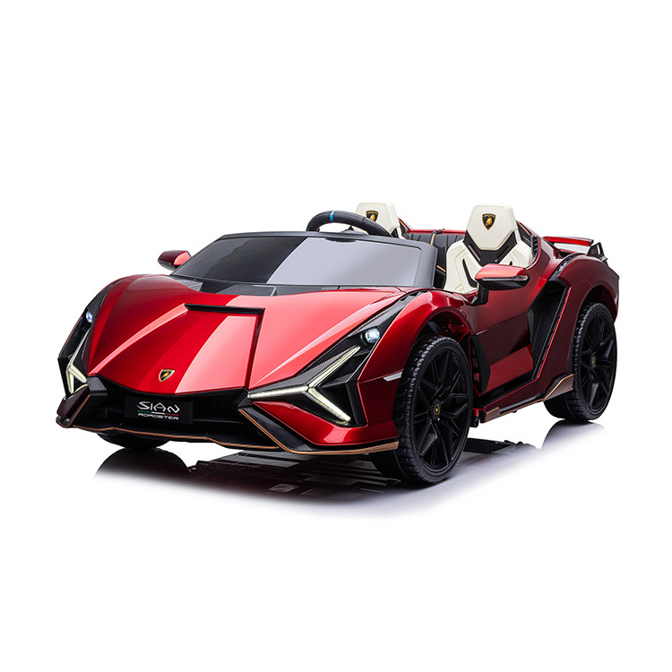 Licensed Lamborghini Four Wheel Drive Remote Control Electric Car Oversized And Two Baby Ride On Toys Car