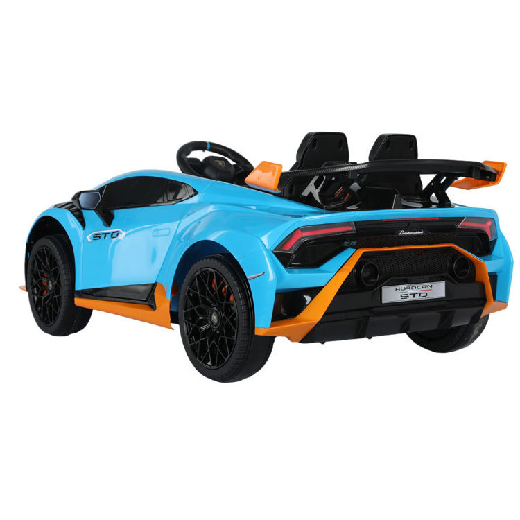 High Quality Of Children Car With 2.4g Remote Control Licensed Lamborghini Huracan ride on car electric for big kids 24v