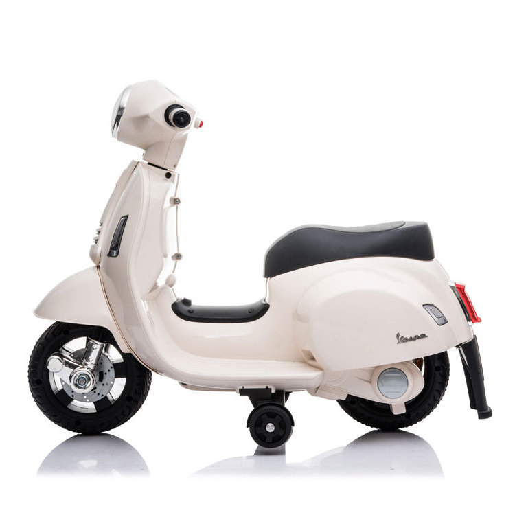 Licensed Vespa Ride On Car Girl Toys Kid Electric Motorbike 2021 Kids Motor Bikes