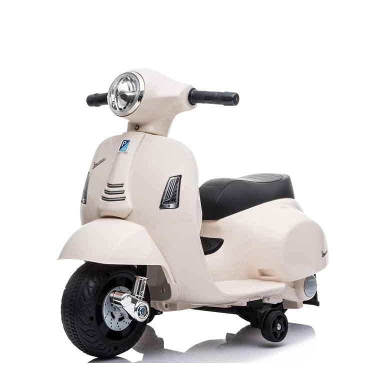 Licensed Vespa Ride On Car Girl Toys Kid Electric Motorbike 2021 Kids Motor Bikes