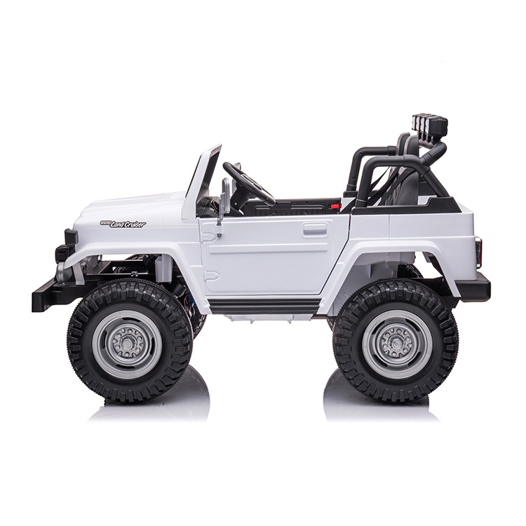 Newest Licensed Toyota FJ40 with parental remote control 2 Seater Ride on Car 24v