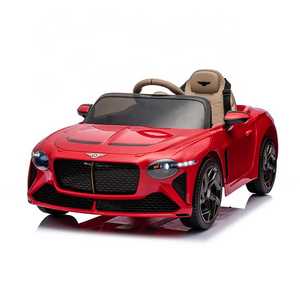 12v Licensed Bentley Bacalar baby electric car remote control ride-on cars for kids driving cars 2023