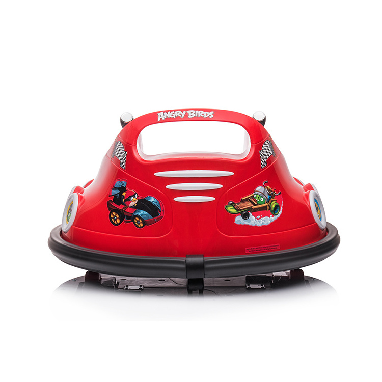 Baby Ride On Toy Car 6v Electric Kids Ride On Licensed Angry Birds Bumper Cars