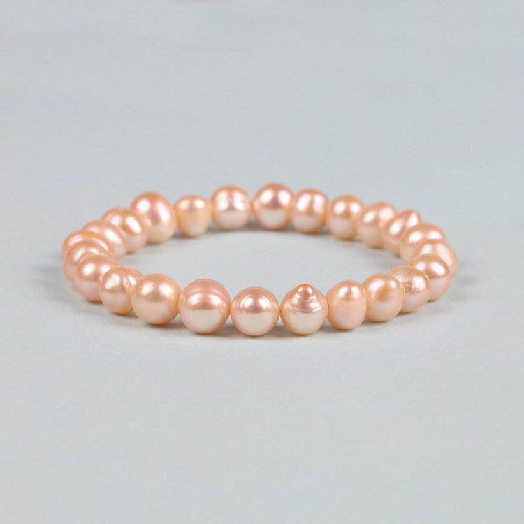 Zooying Natural  freshwater  pearl beads bracelet