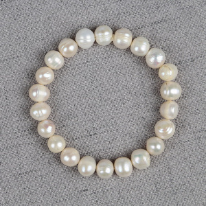 Zooying Natural  freshwater  pearl beads bracelet