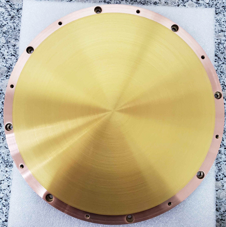 99.99% EXW Price Gold Au Sputtering Target Au Target for Magnetron Sputtering Coating