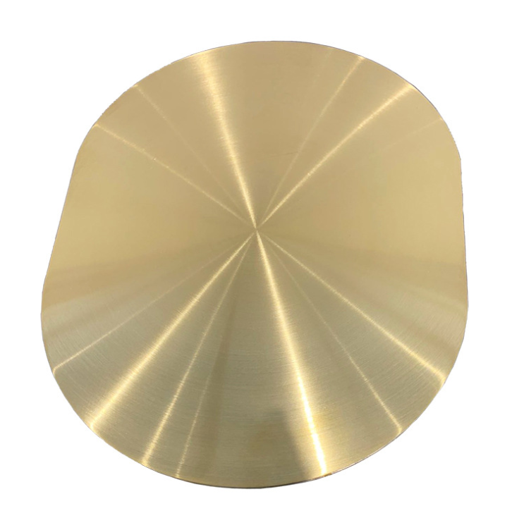 99.99% EXW Price Gold Au Sputtering Target Au Target for Magnetron Sputtering Coating