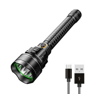 New P50 Strong Light 26650 Lithium Battery Plastic Torches 5000 High Lumens Rechargeable Mini Flashlight