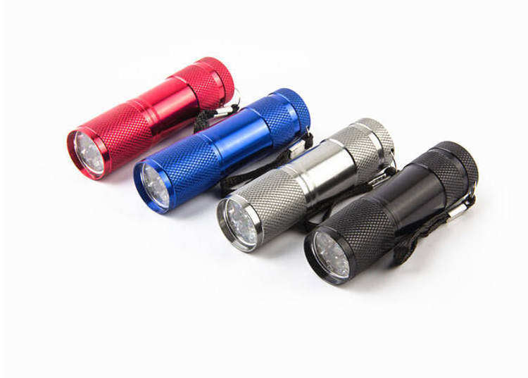 Outdoor Camping Hiking Walking Hunting 9Led Purple Torch Light Urine Detector Custom 365Nm 395Nm Uv Bike Led Flashlights