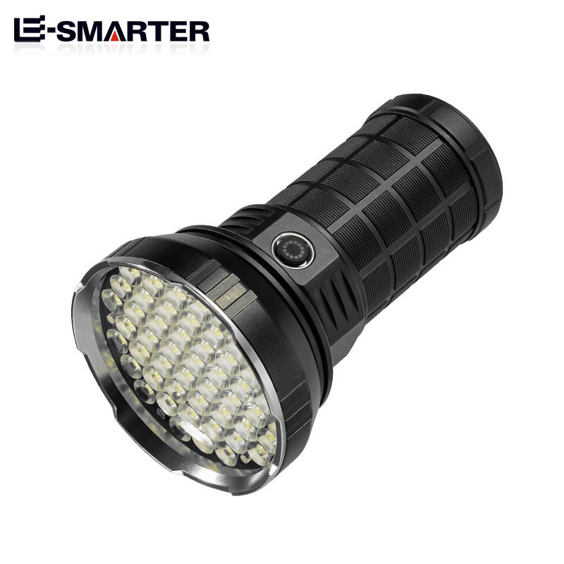 Flood Light 65000 Lumens Long Range Power Rechargeable Torch Super Bright Tactical Flashlight