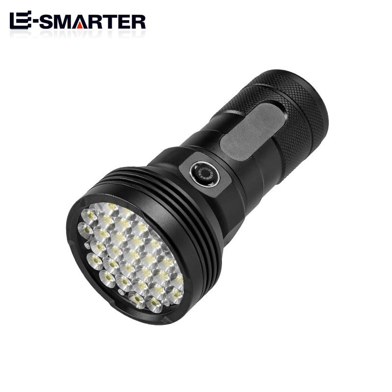 Flood Light 65000 Lumens Long Range Power Rechargeable Torch Super Bright Tactical Flashlight