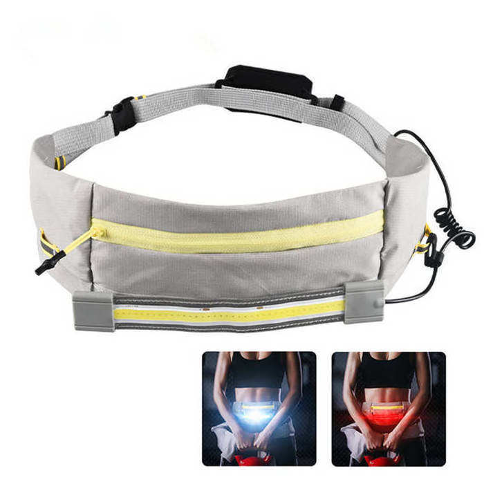 E-SMARTER Travel Pouch Keys Mobile Phone Storage Portable Waist Bag Bodypack Running Light