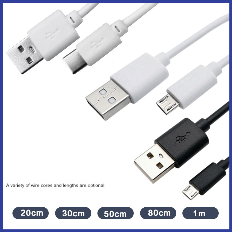 Flashlight Charging Cable Type-C Android Usb Cable Fast Charging Type-C Data Cable