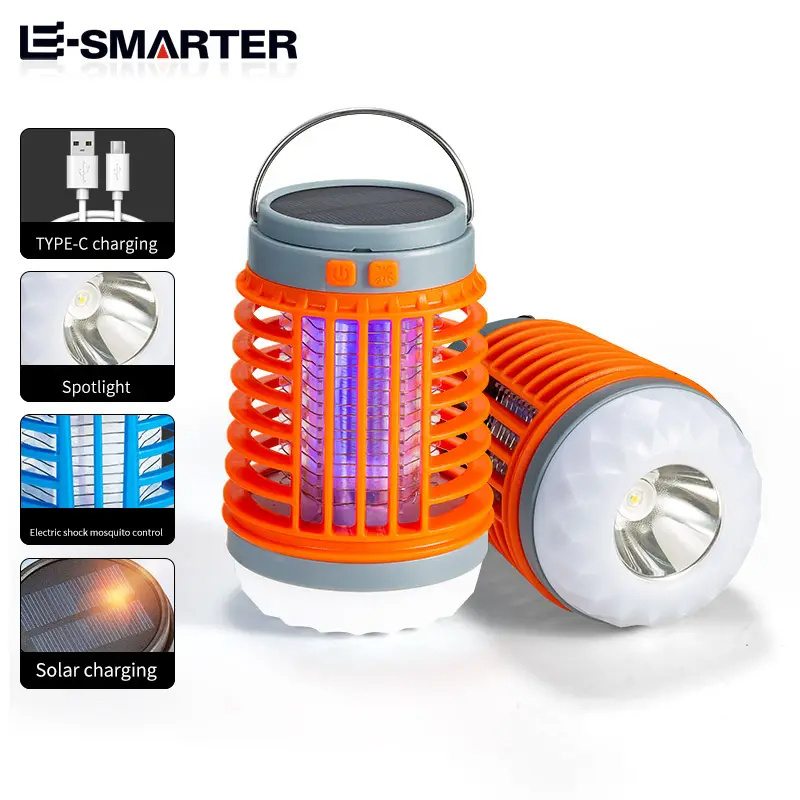 Lantern Rechargeable Bug Zapper Repellent Led Electric Mosquito-Killing Lamp Usb Charging Lighting Mosquito Trap