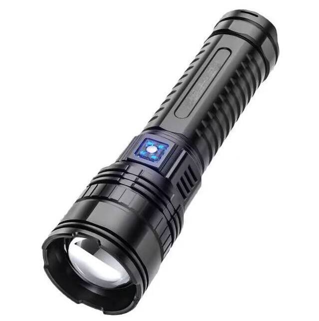 Long Distance Usb Rechargeable Zoom Lanterna Super Bright 100000 Lumens Waterproof Flashlights Torches