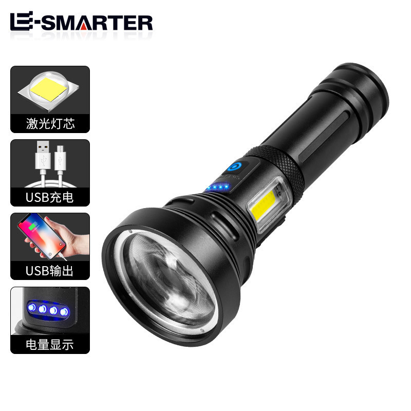 2Km Long Range Underwater Diving Warning Search 300Lm High Beam 10W Led Rechargeable Taschenlampe Waterproof Flashlight