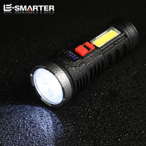 Lanterna Super Powerful Linterna Zoomable Usb Rechargeable Tactical Led Diving Flashlight