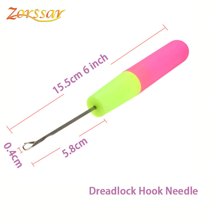 Hair extension Tool Crochet Hooks Weave Knitting Knit Braid Needle Craft Hair Lock Hair Braid Needle Sewing accessories