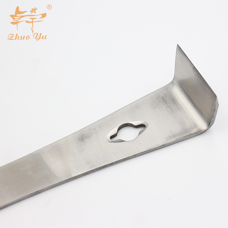 Bee Tool Stainless Steel Beekeeper Hive Scraper Multifunctional Beekeeping Thumb Type Bee Scraper Cut Honey Bee Scraper Knife