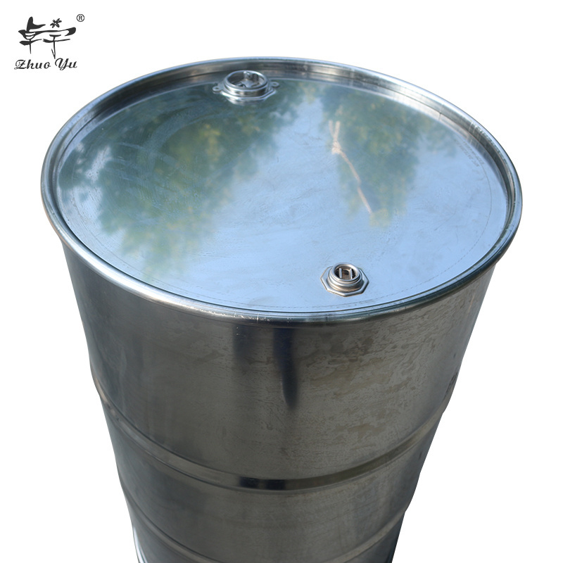 Food Grade Stainless Steel Liquid Methanol Honey Milk Double Wall Fuel Industrial 30 Ton Storage Tank/ Honey  Bucket / barrel