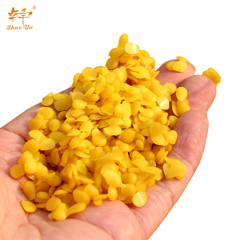 Yellow Bulk Beeswax Granule Wholesale From Filtered Beeswax with Free Sample China