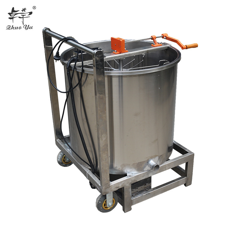 Factory Directly Supply Honey Beekeeping Used Honey Extractor 2/3/6/4/8/12/24 Frames Stainless Steel Electric Honey Extractor