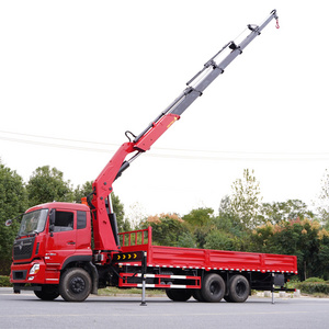 20 tons 23 ton folding arm Knuckle Boom Crane self loader truck crane small lift truck mounted crane